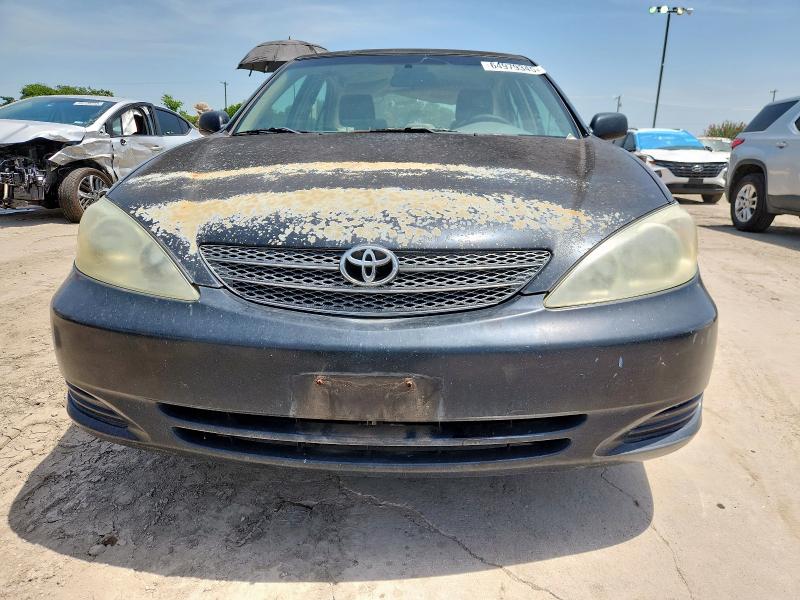 4T1BE32K52U116912 - 2002 TOYOTA CAMRY LE BLACK photo 5