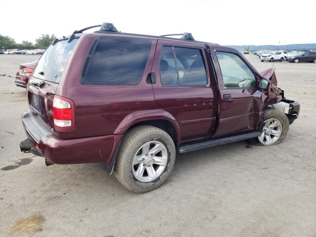 JN8DR09Y33W832065 - 2003 NISSAN PATHFINDER LE MAROON photo 3