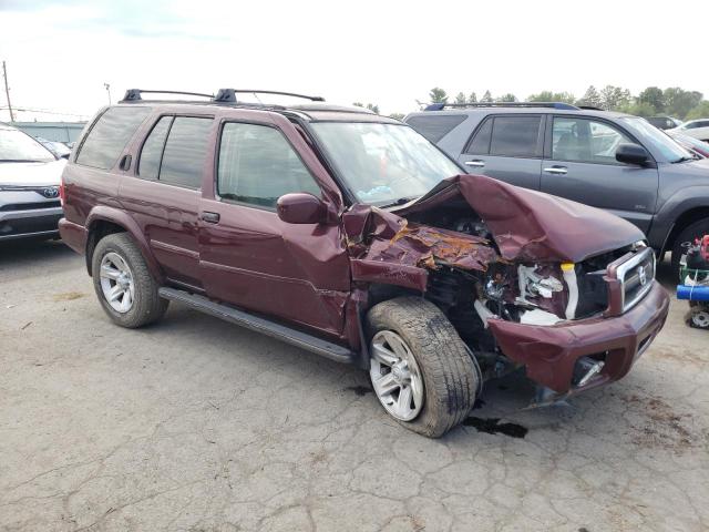 JN8DR09Y33W832065 - 2003 NISSAN PATHFINDER LE MAROON photo 4