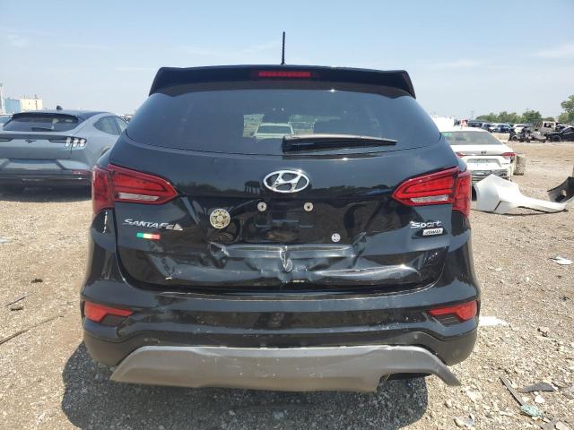 5XYZTDLB2JG532543 - 2018 HYUNDAI SANTA FE S BLACK photo 6