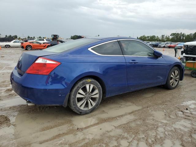 1HGCS12709A008261 - 2009 HONDA ACCORD EX BLUE photo 3