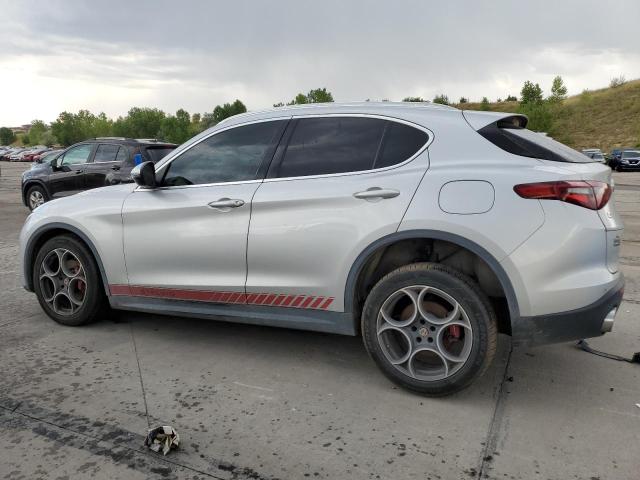 ZASFAKBN1J7B82531 - 2018 ALFA ROMEO STELVIO TI Gümüş foto 2