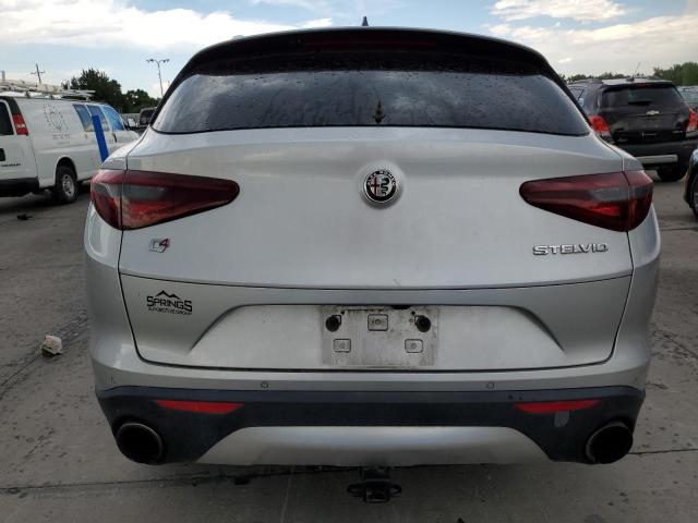 ZASFAKBN1J7B82531 - 2018 ALFA ROMEO STELVIO TI Gümüş foto 6