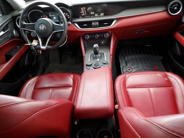 ZASFAKBN1J7B82531 - 2018 ALFA ROMEO STELVIO TI Gümüş foto 8