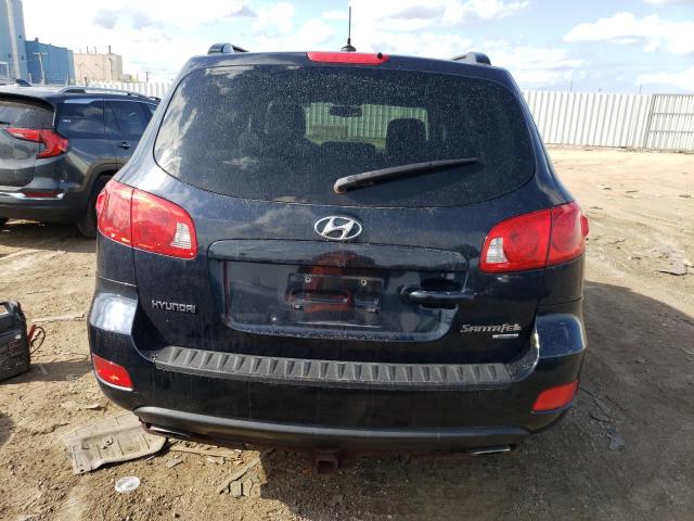 5NMSH73E38H146163 - 2008 HYUNDAI SANTA FE SE BLUE photo 6