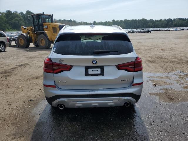 5UXTY5C03M9H49196 - 2021 BMW X3 XDRIVE30I GRAY photo 6