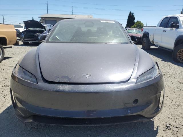 5YJ3E1ET8RF790427 - 2024 TESLA MODEL 3 CHARCOAL photo 5