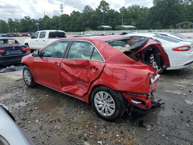 4T1BF1FKXEU727518 - 2014 TOYOTA CAMRY L RED photo 2