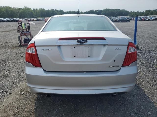 3FAHP0JGXCR265755 - 2012 FORD FUSION SEL SILVER photo 6