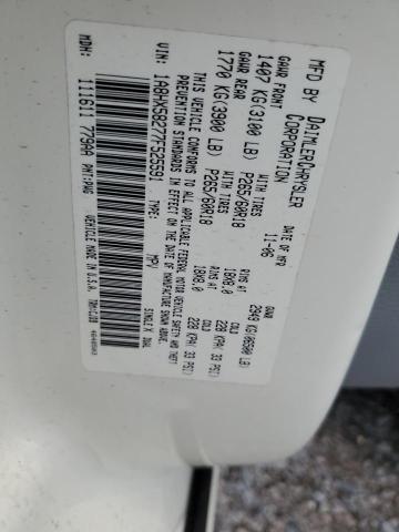 1A8HX58277F525591 - 2007 CHRYSLER ASPEN LIMITED 白色 照片 13