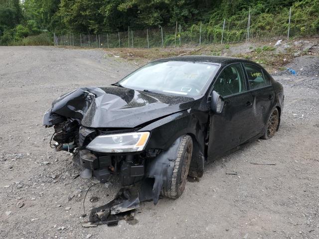 3VW2K7AJ6CM356115 - 2012 VOLKSWAGEN JETTA BASE 黑色 照片 1