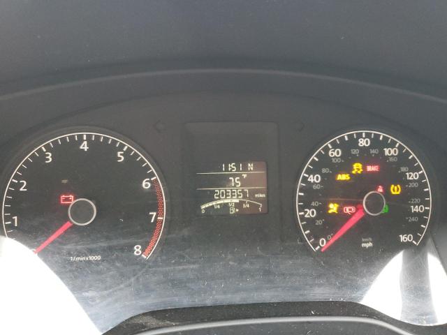 3VW2K7AJ6CM356115 - 2012 VOLKSWAGEN JETTA BASE 黑色 照片 9