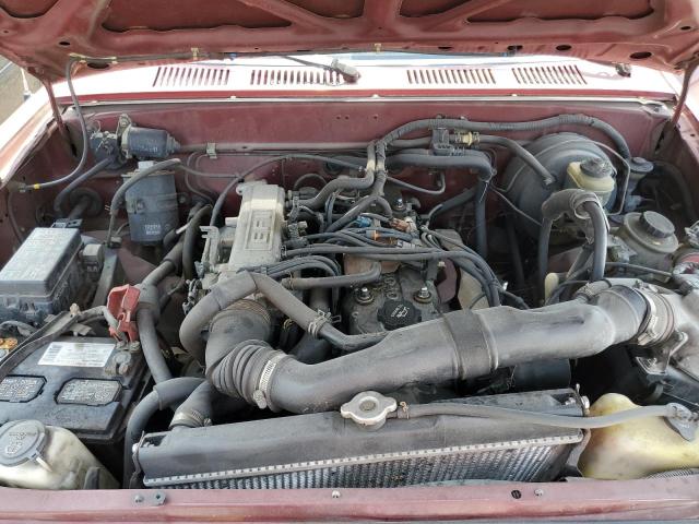 JT4RN01P6M0023521 - 1991 TOYOTA PICKUP 1/2 TON SHORT WHEELBASE DLX MAROON photo 11