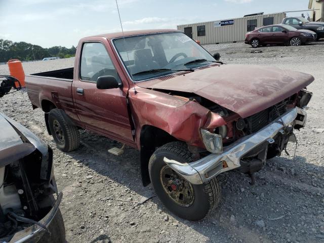 JT4RN01P6M0023521 - 1991 TOYOTA PICKUP 1/2 TON SHORT WHEELBASE DLX MAROON photo 4