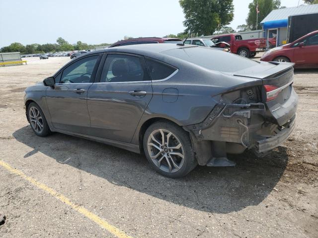 3FA6P0G77HR293096 - 2017 FORD FUSION S GRAY photo 2