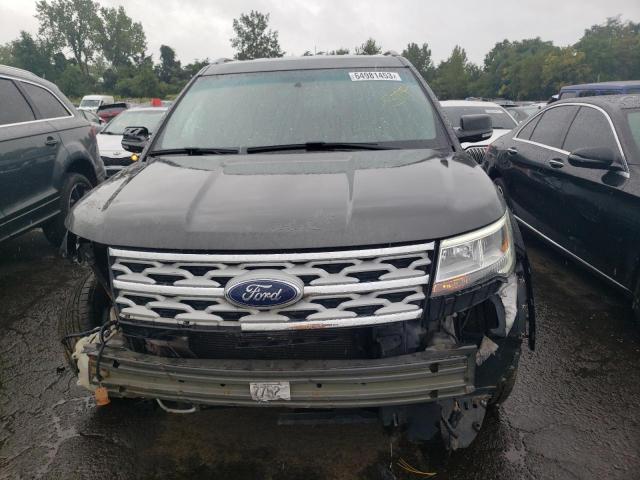 1FM5K8D87KGB49154 - 2019 FORD EXPLORER XLT GRAY photo 5