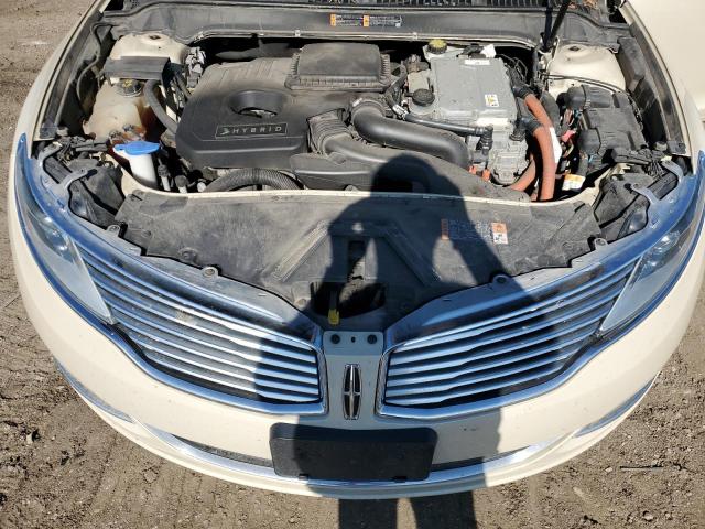 3LN6L2LU2FR614824 - 2015 LINCOLN MKZ HYBRID CREAM photo 11