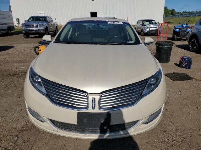 3LN6L2LU2FR614824 - 2015 LINCOLN MKZ HYBRID CREAM photo 5
