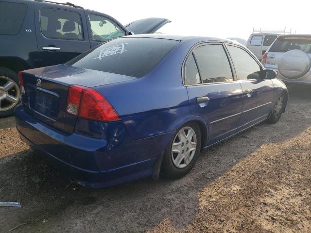 2HGES16334H628032 - 2004 HONDA CIVIC DX VP أزرق صورة 3