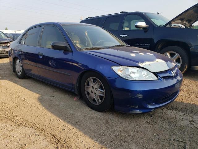 2HGES16334H628032 - 2004 HONDA CIVIC DX VP BLUE photo 4