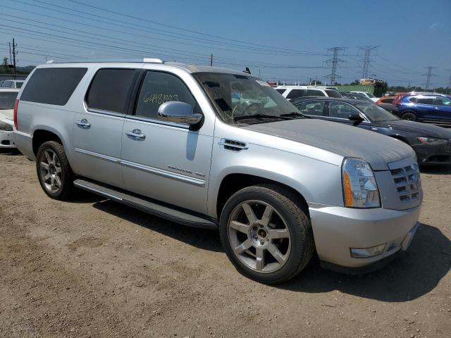 1GYS4HEFXCR266404 - 2012 CADILLAC ESCALADE ESV LUXURY SILVER photo 4