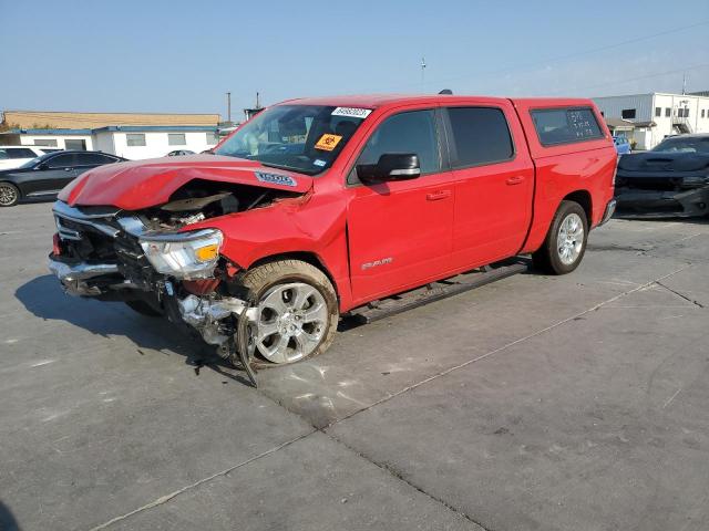 1C6SRFFT0MN633925 - 2021 RAM 1500 BIG HORN/LONE STAR RED photo 1