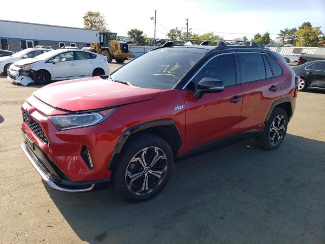 JTMFB3FV4MD045711 - 2021 TOYOTA RAV4 PRIME XSE RED photo 1