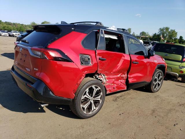 JTMFB3FV4MD045711 - 2021 TOYOTA RAV4 PRIME XSE RED photo 3