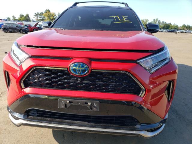 JTMFB3FV4MD045711 - 2021 TOYOTA RAV4 PRIME XSE RED photo 5