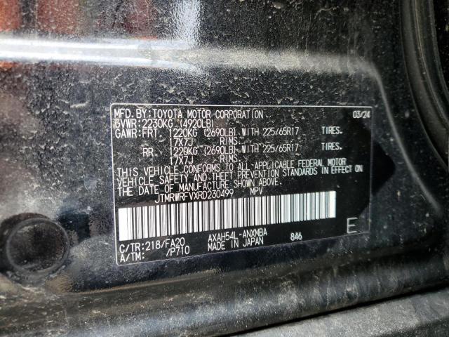 JTMRWRFVXRD230499 - 2024 TOYOTA RAV4 XLE 黑色 照片 13