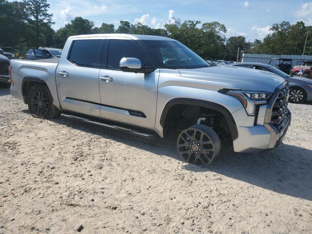 5TFNA5DB9PX078127 - 2023 TOYOTA TUNDRA CREWMAX PLATINUM 银色 照片 4