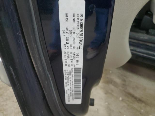 2C4RC1CG0DR801634 - 2013 CHRYSLER TOWN & COU TOURING L BLUE photo 13