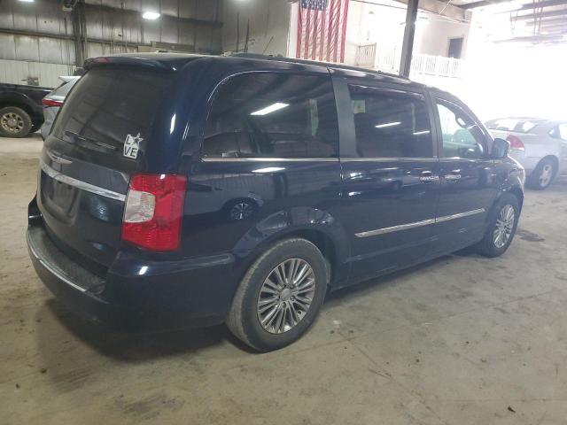 2C4RC1CG0DR801634 - 2013 CHRYSLER TOWN & COU TOURING L BLUE photo 3