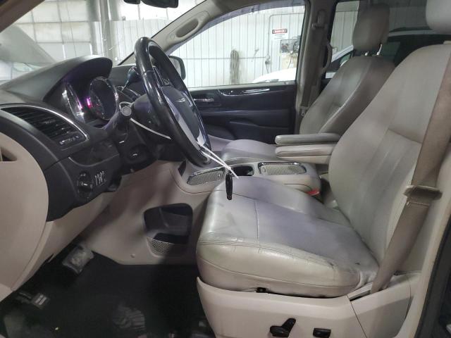 2C4RC1CG0DR801634 - 2013 CHRYSLER TOWN & COU TOURING L BLUE photo 7