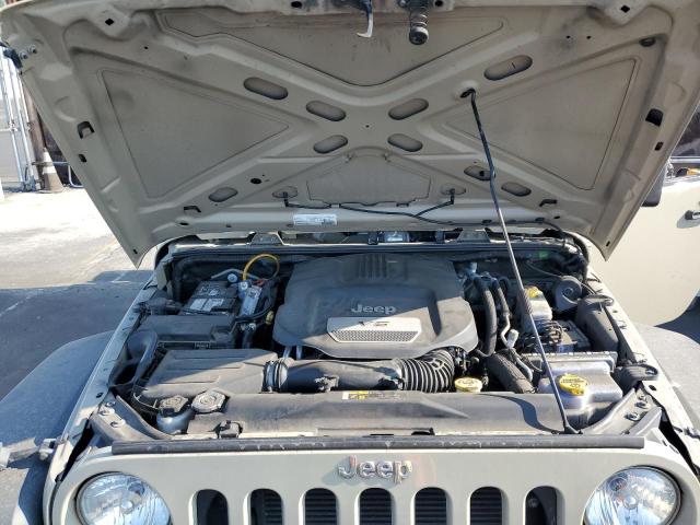 1C4BJWDG8JL907613 - 2018 JEEP WRANGLER U SPORT Բեժ լուսանկար 11