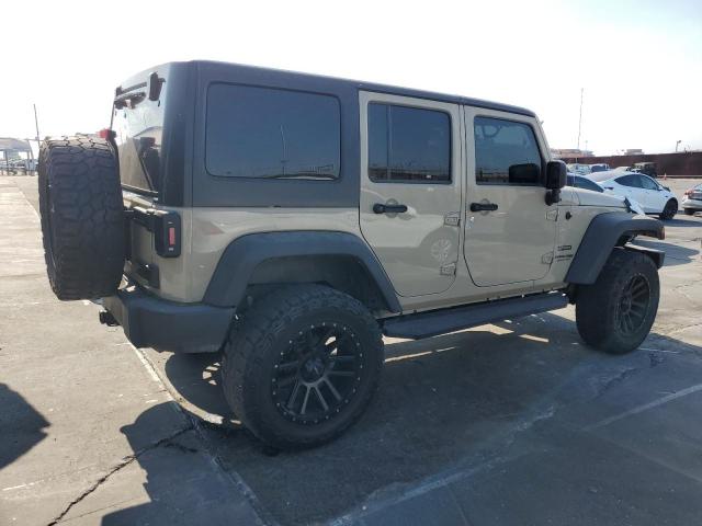 1C4BJWDG8JL907613 - 2018 JEEP WRANGLER U SPORT Բեժ լուսանկար 3