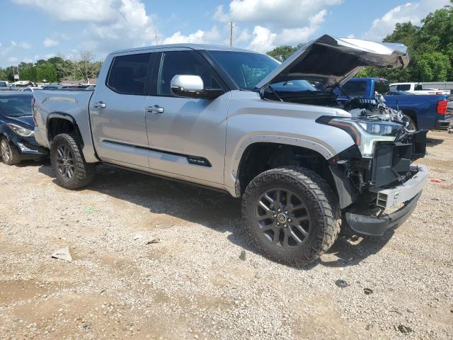 5TFNA5DB9PX091590 - 2023 TOYOTA TUNDRA CREWMAX PLATINUM 银色 照片 4
