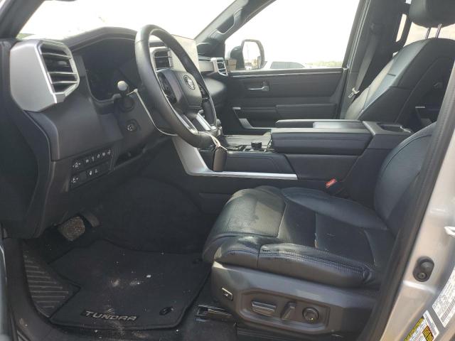 5TFNA5DB9PX091590 - 2023 TOYOTA TUNDRA CREWMAX PLATINUM 银色 照片 7