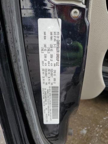 2A4RR8DG0BR749662 - 2011 CHRYSLER TOWN & COU TOURING L BLUE photo 13