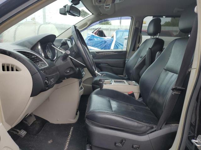 2A4RR8DG0BR749662 - 2011 CHRYSLER TOWN & COU TOURING L BLUE photo 7