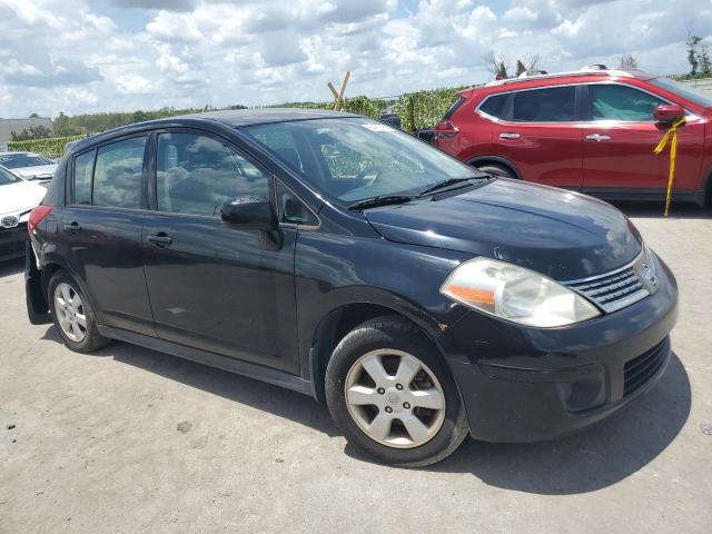 3N1BC13E09L499687 - 2009 NISSAN VERSA S BLACK photo 4