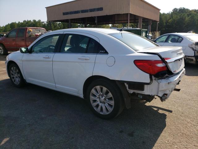 1C3CCBAB9EN143365 - 2014 CHRYSLER 200 LX WHITE photo 2