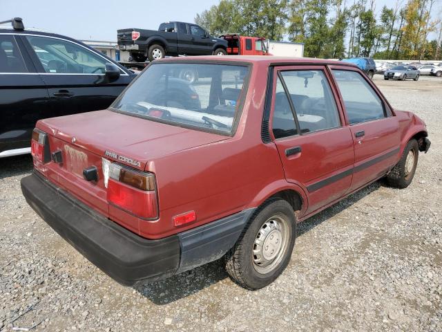 JT2AE82E5G3335849 - 1986 TOYOTA COROLLA DLX RED photo 3