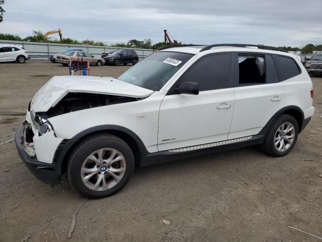 WBXPC9C48AWJ32773 - 2010 BMW X3 XDRIVE30I WHITE photo 1