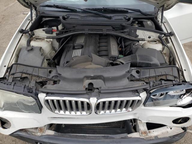 WBXPC9C48AWJ32773 - 2010 BMW X3 XDRIVE30I WHITE photo 12