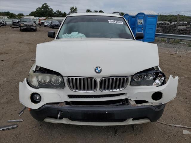 WBXPC9C48AWJ32773 - 2010 BMW X3 XDRIVE30I WHITE photo 5