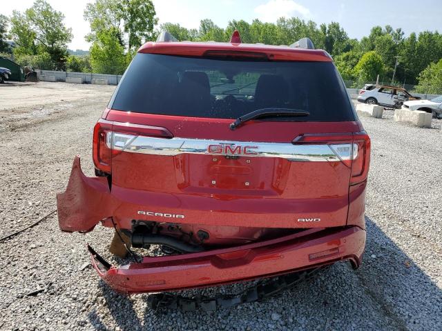 1GKKNXLS2MZ219614 - 2021 GMC ACADIA DENALI RED photo 6