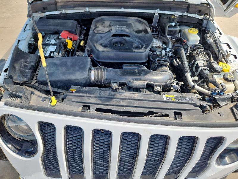 1C4HJXENXMW509657 - 2021 JEEP WRANGLER U SAHARA WHITE photo 12