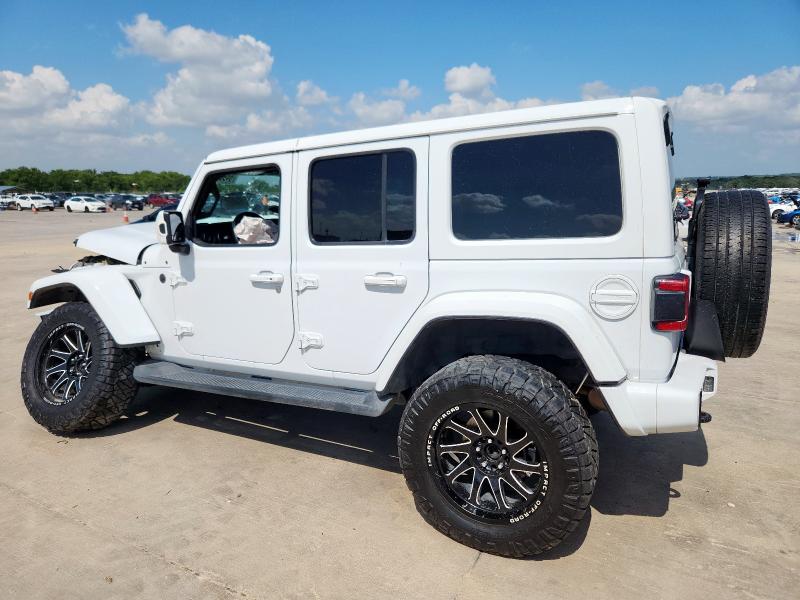 1C4HJXENXMW509657 - 2021 JEEP WRANGLER U SAHARA WHITE photo 2