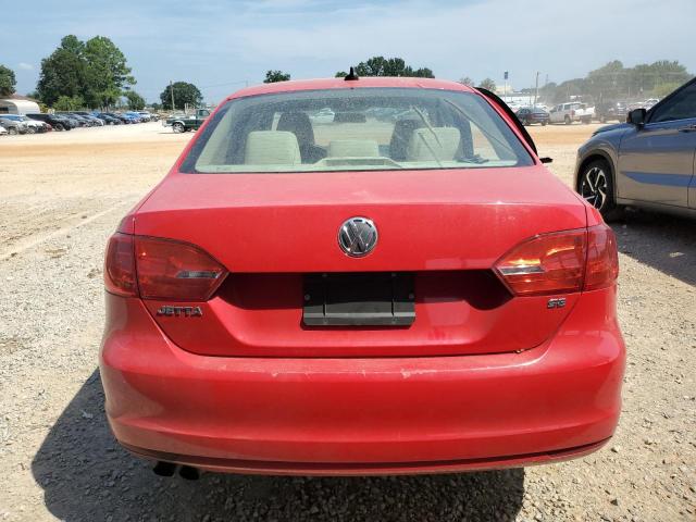 3VWD17AJ5EM232626 - 2014 VOLKSWAGEN JETTA SE RED photo 6